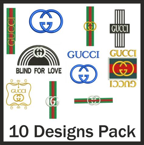 gucci embroidery free download.